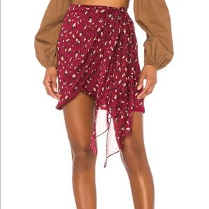 Printed Mini Skirt